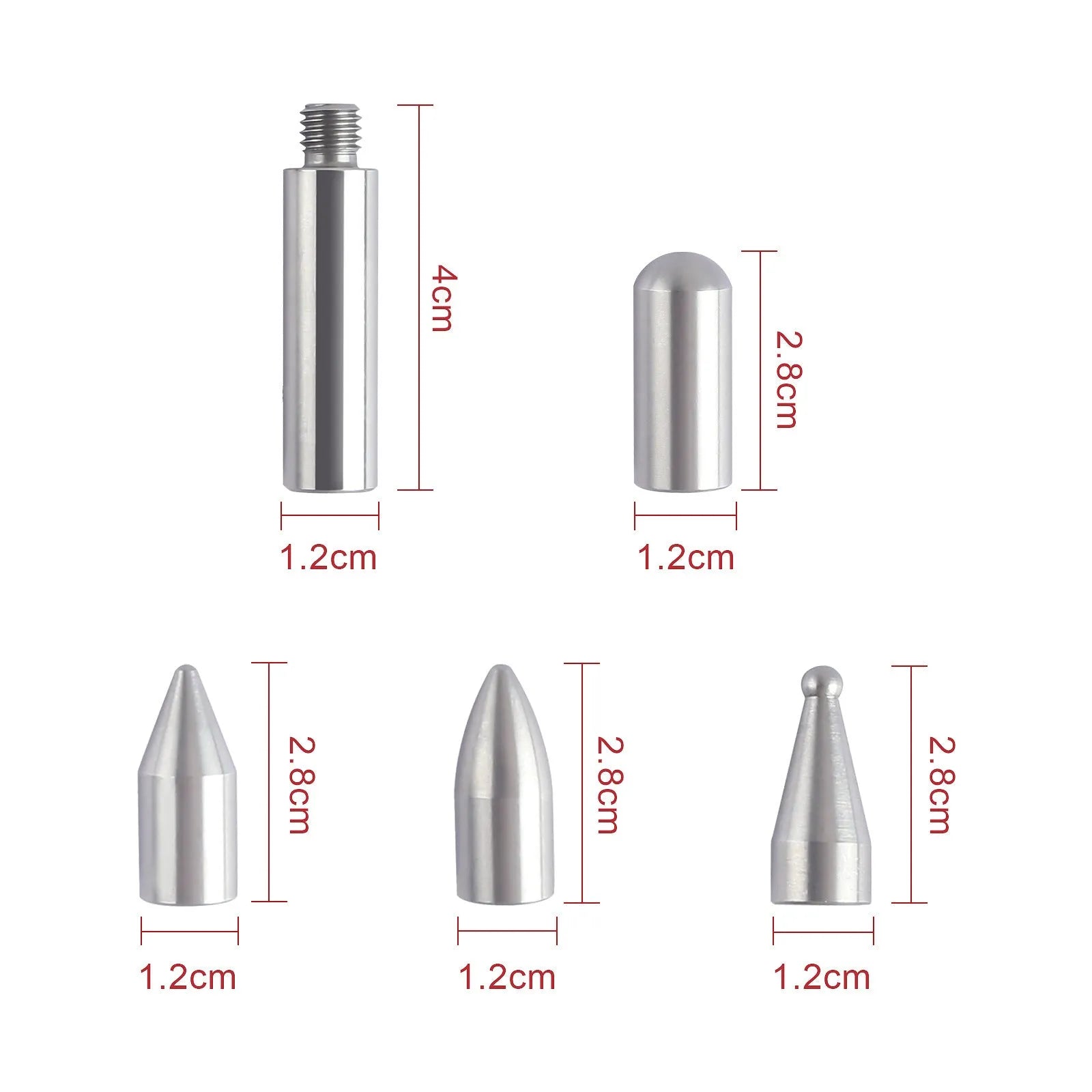 Alloy steel three-piece car dent repair tool hook crowbar set for vehicle maintenance.