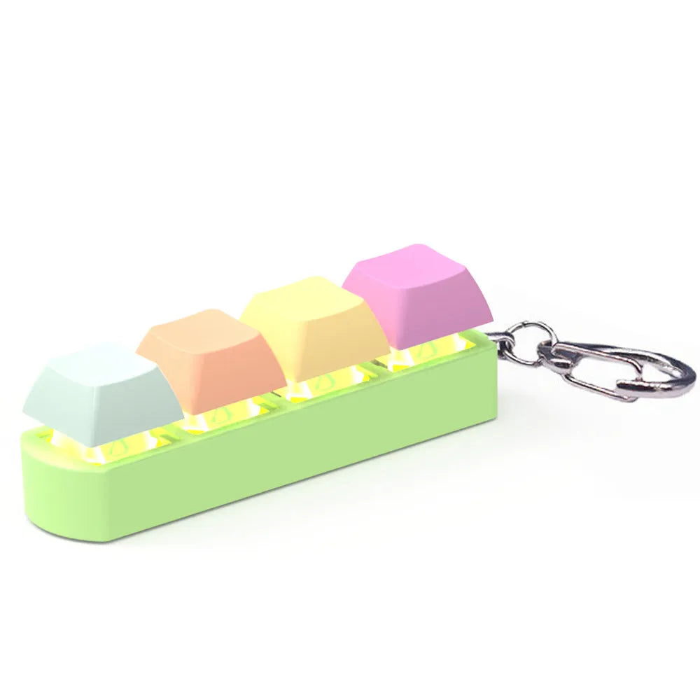 4-key mechanical keyboard switch tester with ABS plastic construction measuring 22x27x85mm