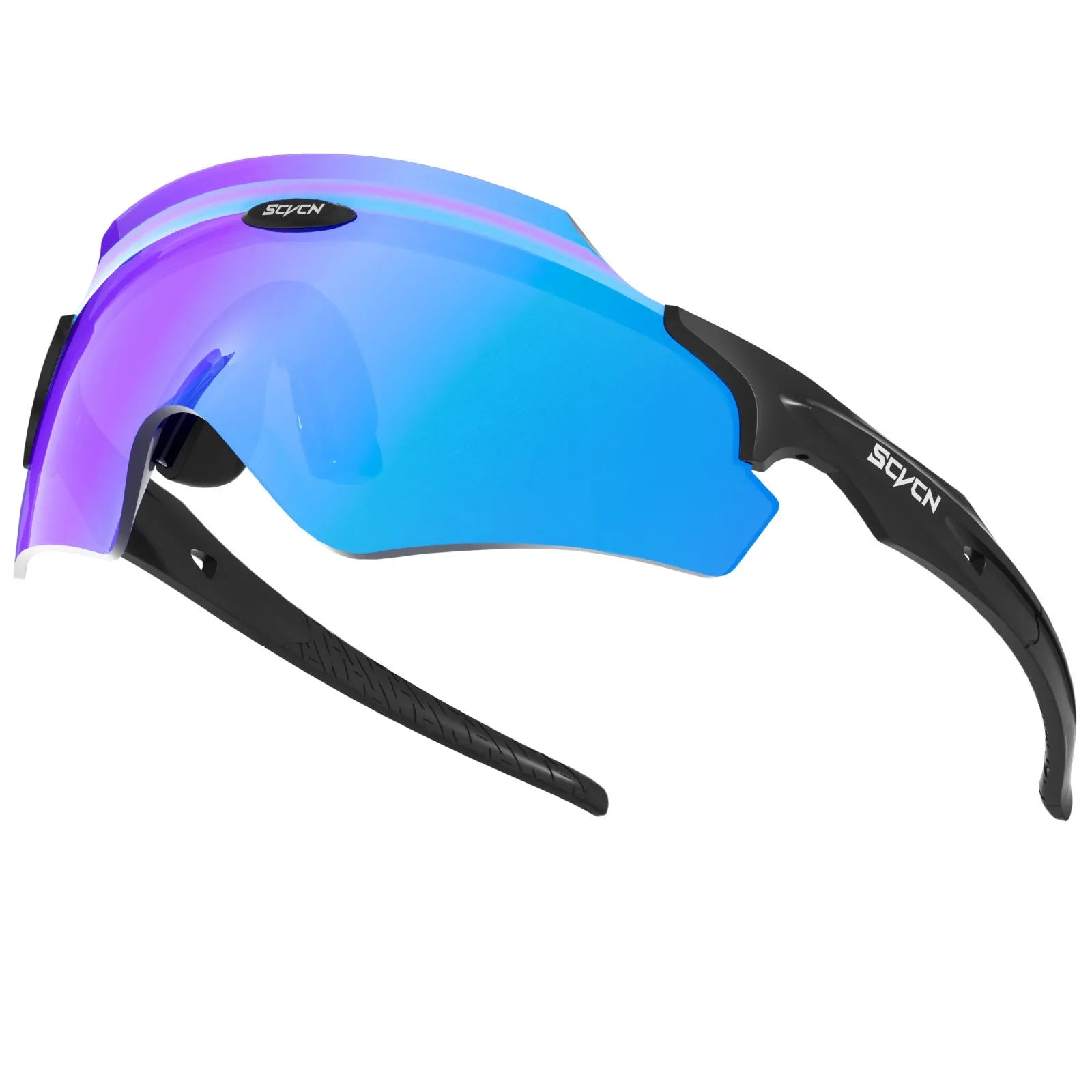 Frameless integrated lens athletic windproof goggles for sports