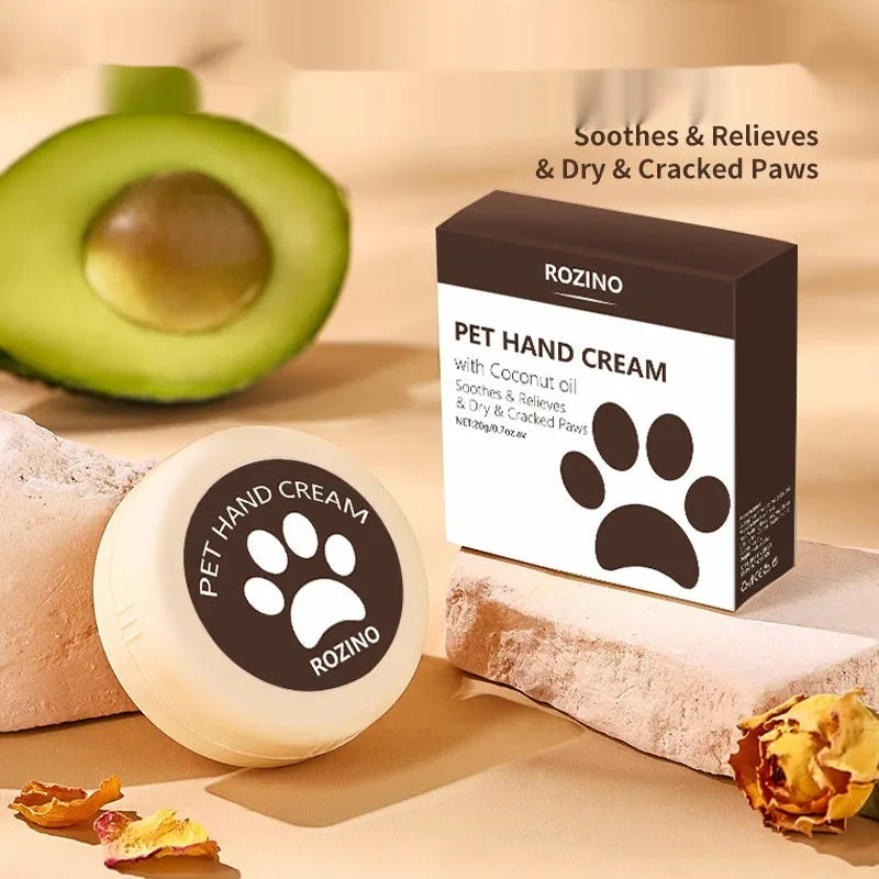 20g squeeze bottle of pet hand cream lotion for dogs and cats.