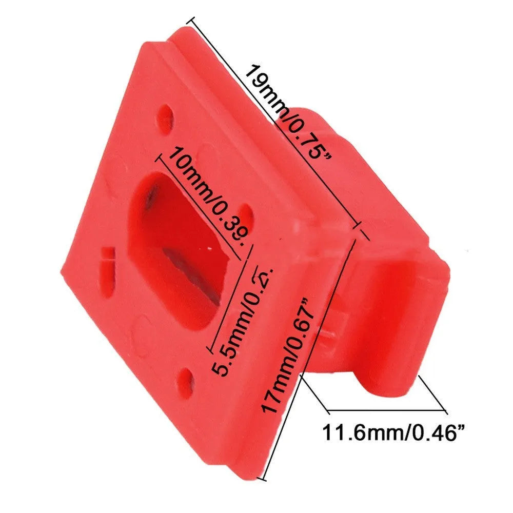10 plastic BMW interior trim panel snap buckles for door and panel installation