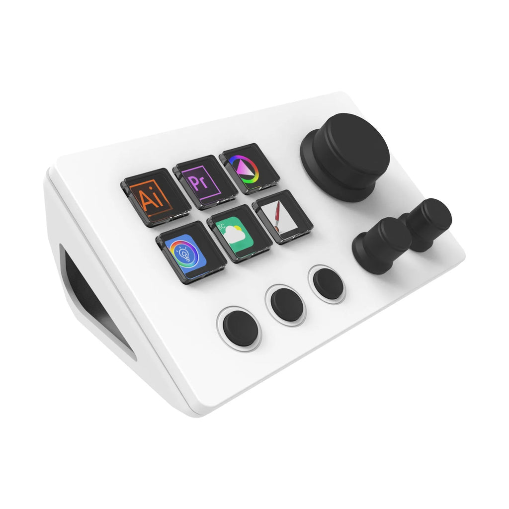 Visual Keyboard N3 silicone keypad with USB-C cable and adjustable mounting bracket