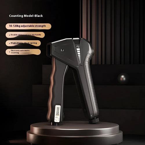 Adjustable hand gripper exercise equipment with mechanical counter in multiple colour options