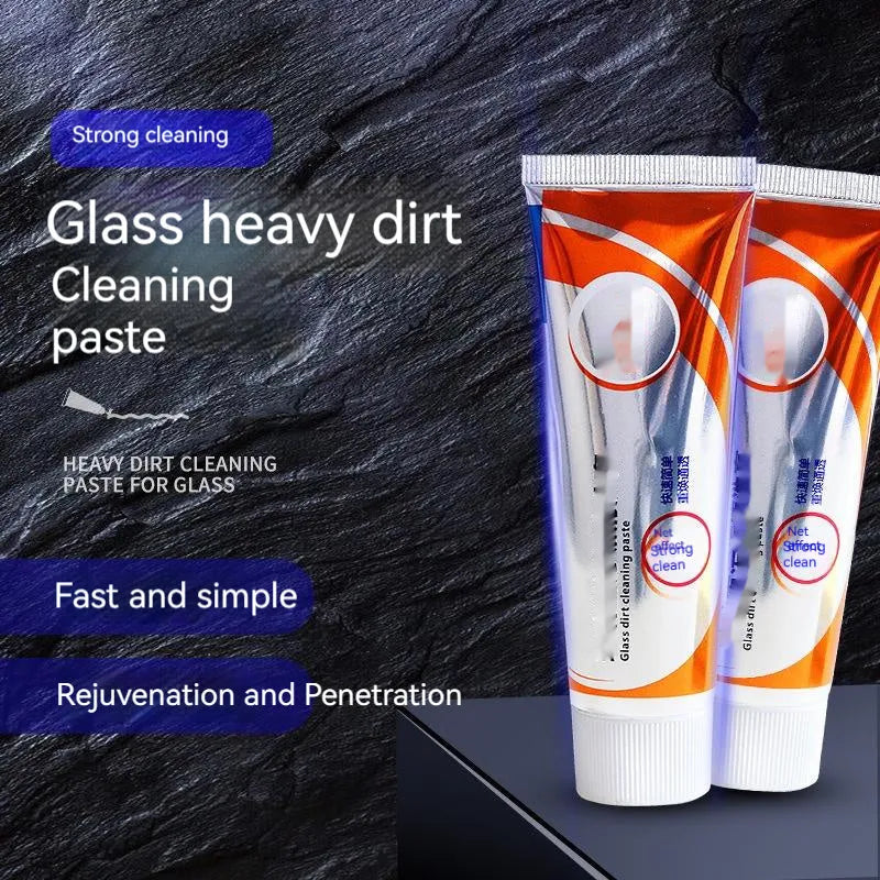 Car windscreen scavenging agent white paste in 65ml container for glass cleaning