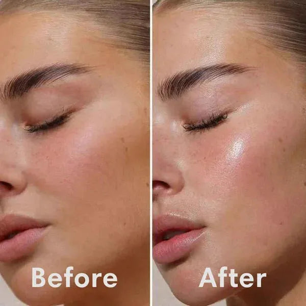 Collagen night face mask with brush for firming skin and removing blackheads