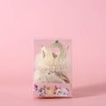 Pet princess crown headdress with cotton polyester veil in beige and pink options for cat and dog special events