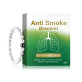 Women's smoke prevention bracelet made of synthetic turquoise gemstone.