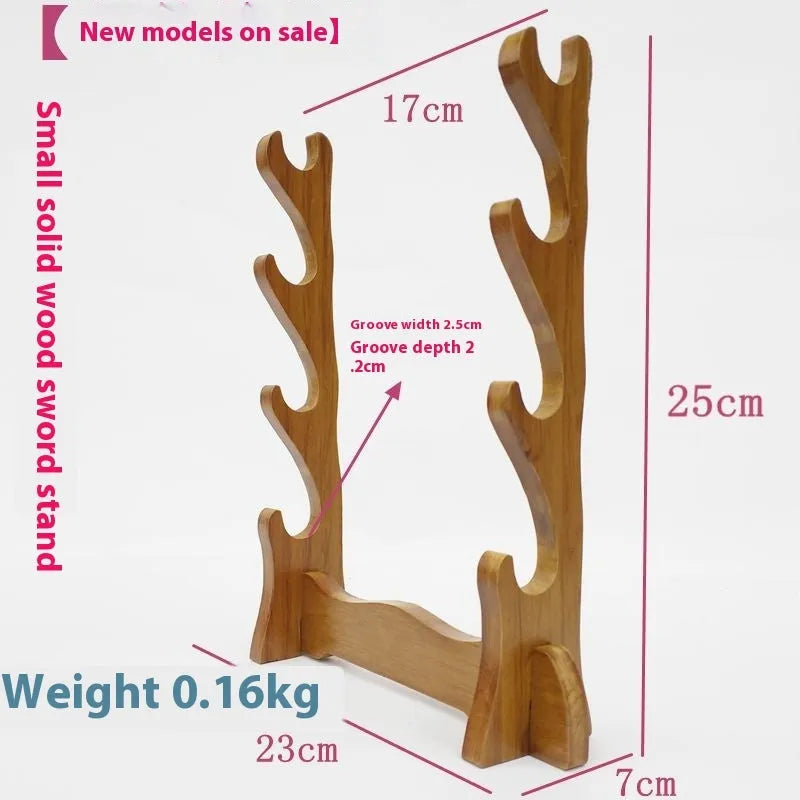 Handmade Chinese style wooden wall bracket available in one, two, three, or four layer options.
