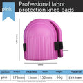 Pair of thick foam kneepads in various colours for construction and auto repair work.