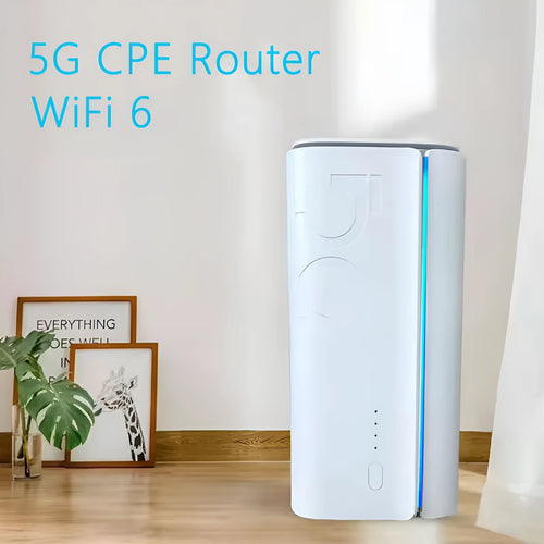 4G CPE wireless router with compact design measuring 51mm by 30mm by 5mm
