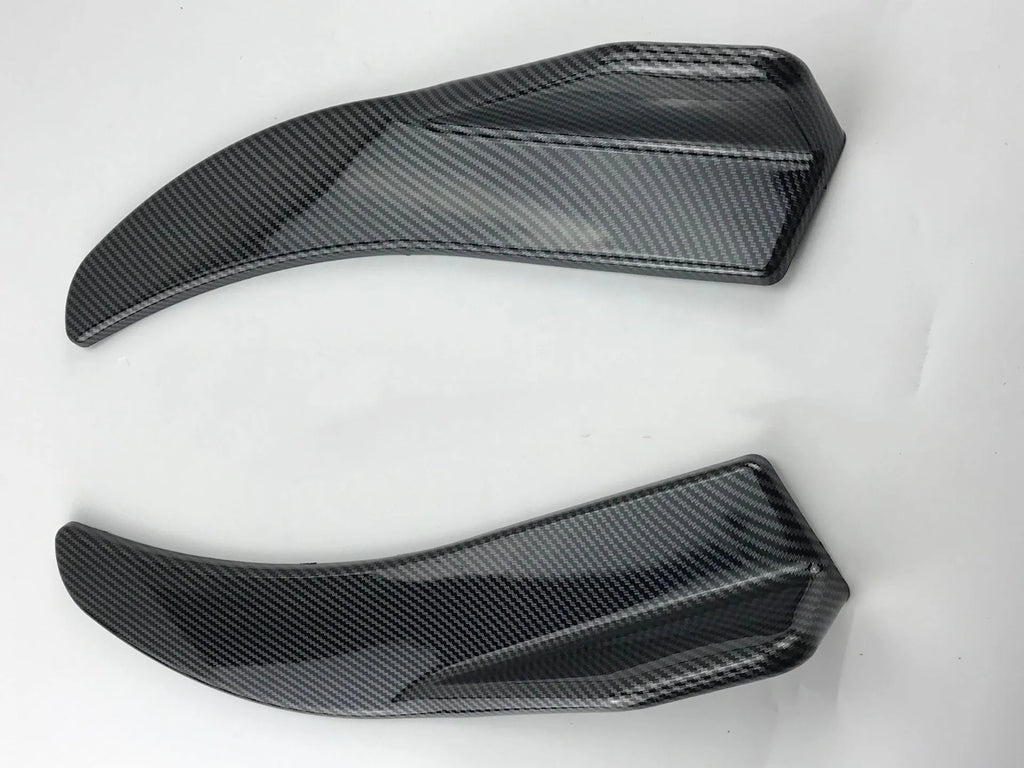 Front and rear car deflector for General Motors vehicles in ABS plastic with screw installation