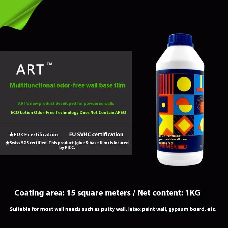 Three rolls of Glue E clean smell glutinous rice wallpaper adhesive for wall decoration