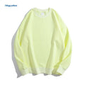 Cotton off shoulder sweater in loose pullover style with long sleeves