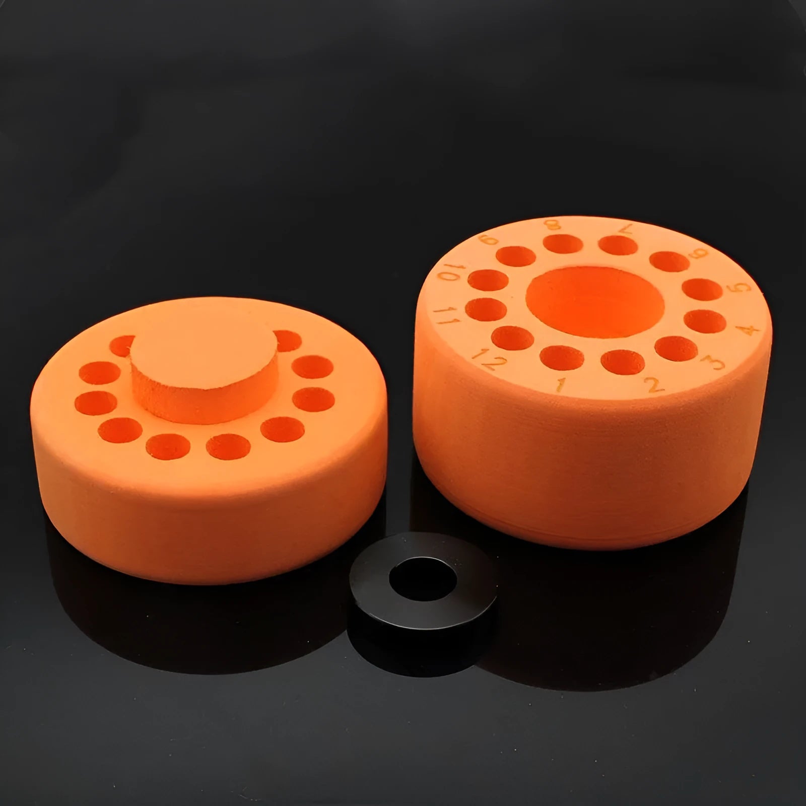 Orange metal iron block with blue plastic cover process cooling box for gradient freezing freezer cell recovery