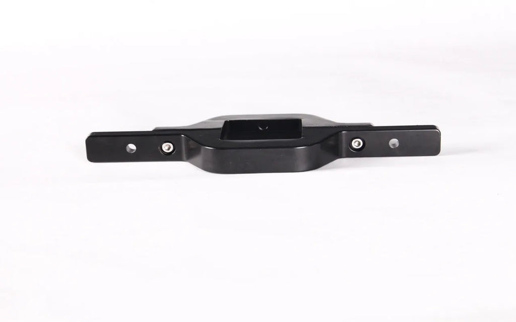 Black steel trailer hook lamp mounting bracket for off-road vehicle general coupler