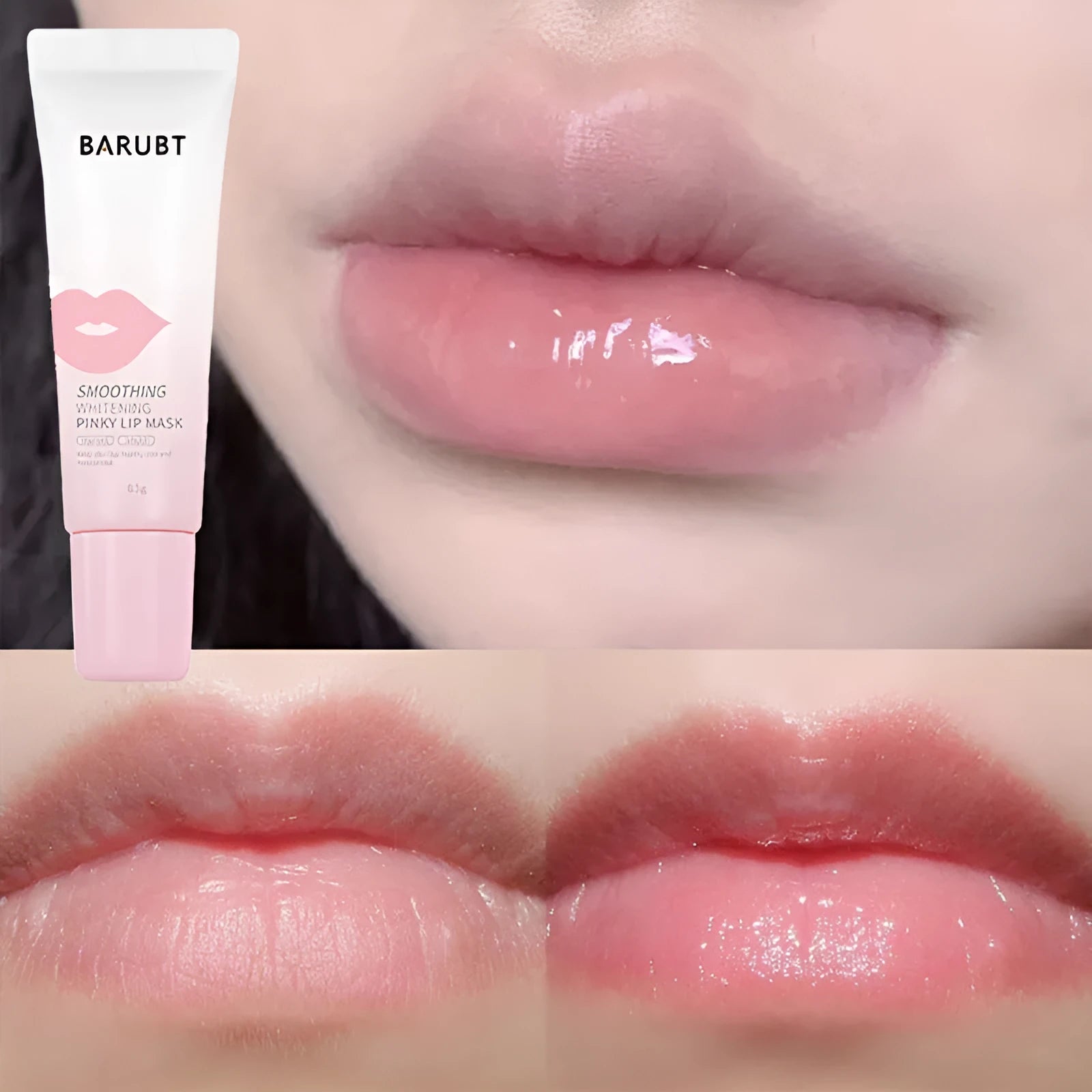 8.5g brightening moisturising lip balm tube for dry lips and colour maintenance
