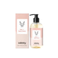 A 100g bottle of low sensitivity two-in-one wash and bath lotion with oat extract.