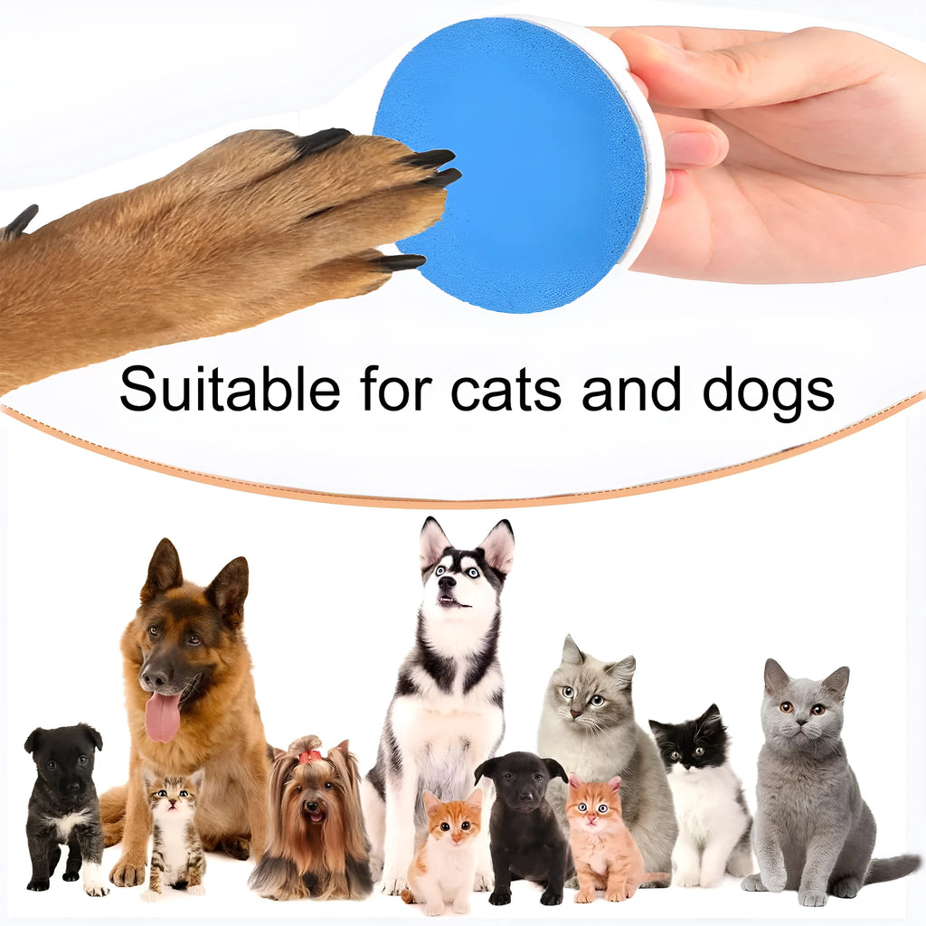 Upgraded dog nail file scratch board with ergonomic handle in choice of colours