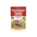 20g pack of natural brown dried sphagnum moss in a sheet form on a white background.