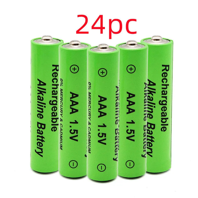 AA alkaline rechargeable battery with 3000mAh capacity and 1.5V voltage.