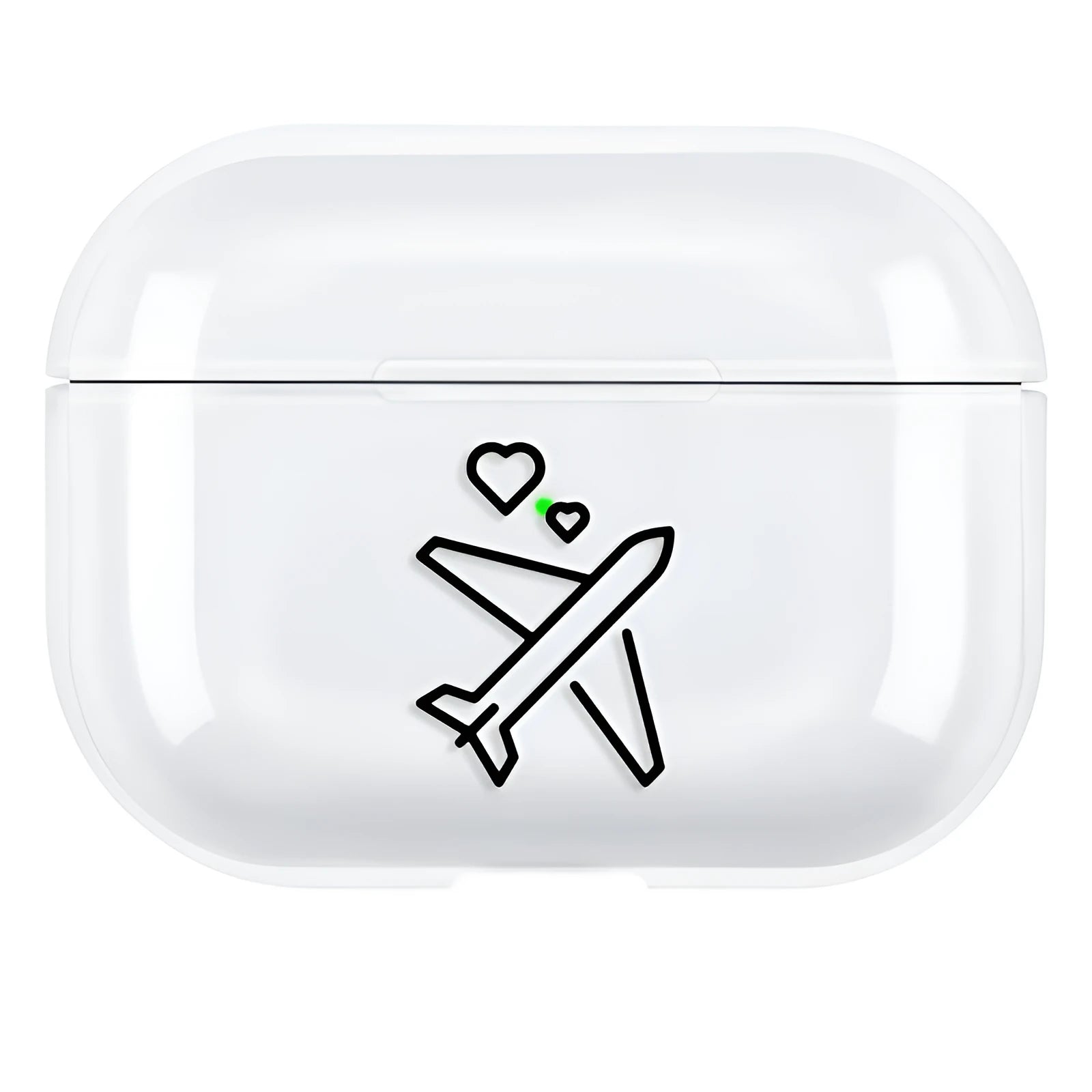 AirPods Pro 3 protective back cover case shell in solid colour