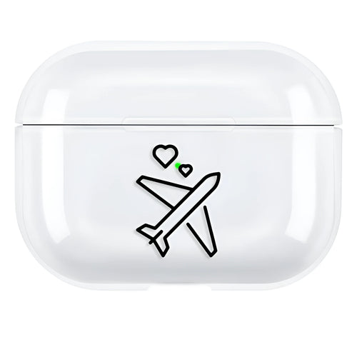 AirPods Pro 3 protective back cover case shell in solid colour