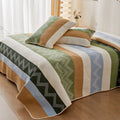 Pure cotton printed bed sheet three-piece set in modern simplicity design for 2.2 metre beds