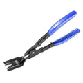 Blue steel car door panel clamp removal pliers tool measuring 235mm in length