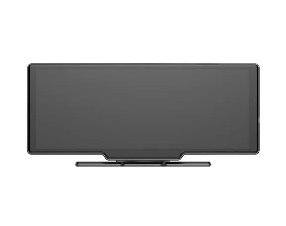 10 inch car smart touch screen display showing CarPlay interface and rear camera view