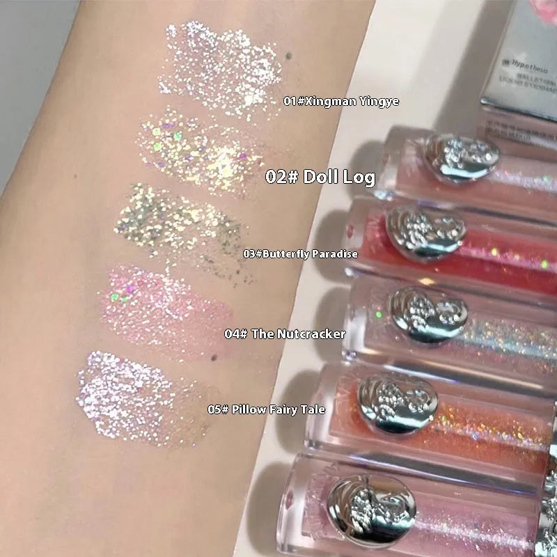 A 5ml tube of ballet liquid eye shadow, shown in one of five colour options.