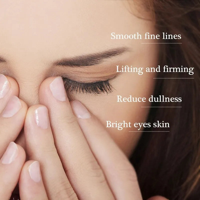 20g anti dark circle peptide eye cream for puffiness reduction and universal skin types