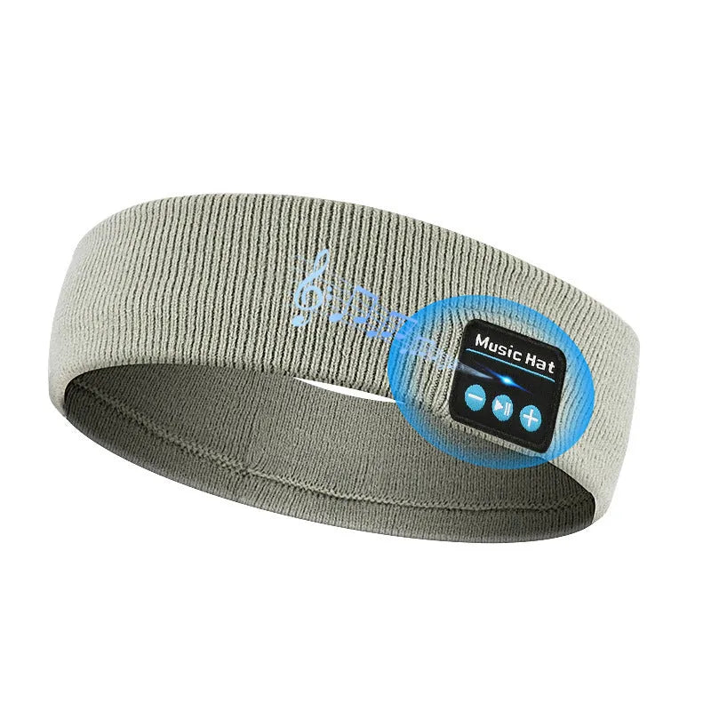 Bluetooth 5.4 headband with removable speakers in black, dark grey and grey-white colour options