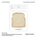 Today's Happy Series adhesive-free message notepad in one of four colour options.