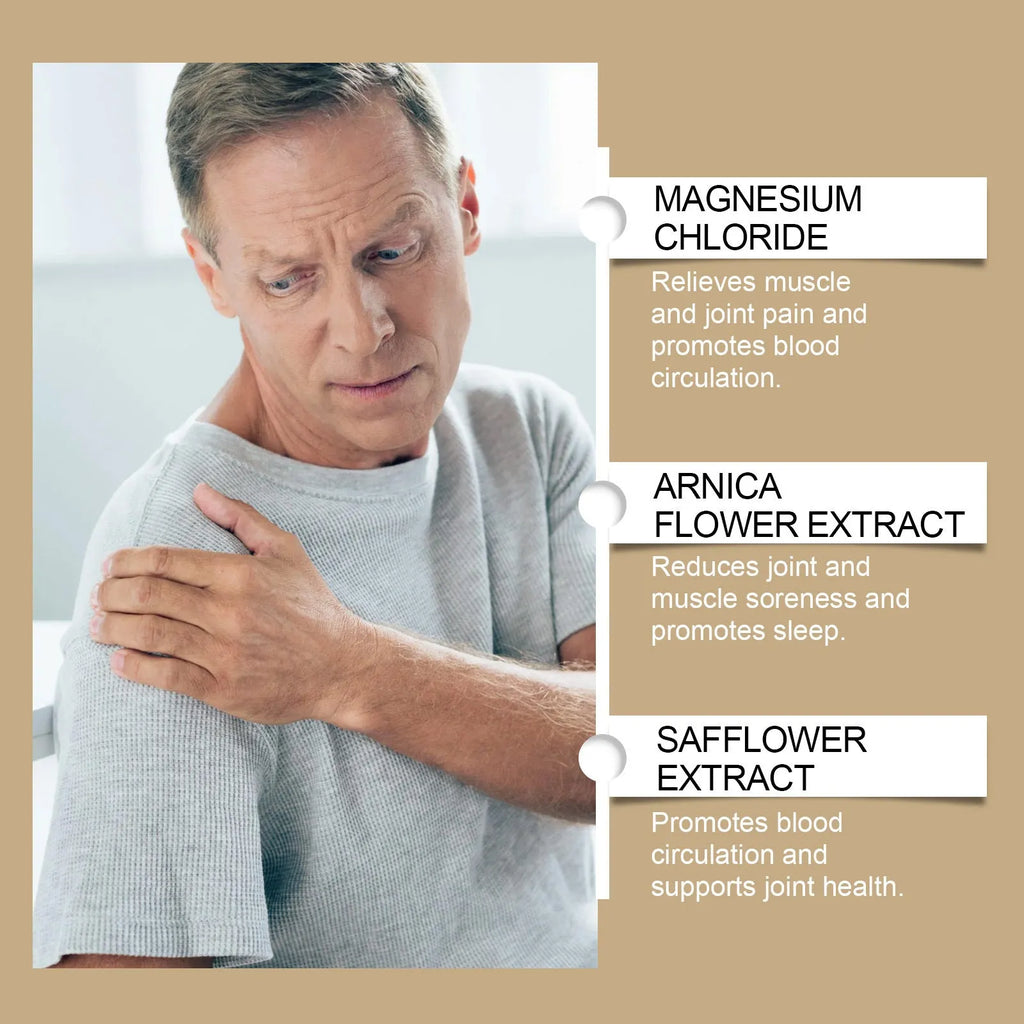 114g jar of magnesium cream for post-exercise body care with allantoin formula