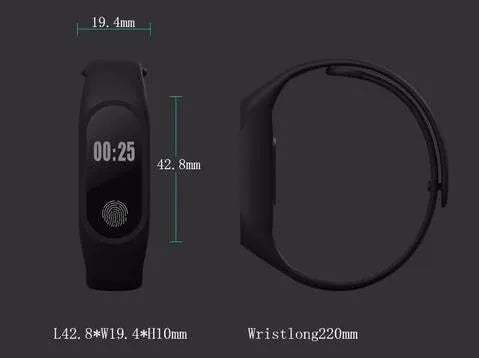 Motion intelligent fitness hand ring for heart rate and step tracking in multiple colours.