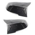 Paint bright black modified horn rear-view mirror shells for BMW 3 Series 4 Series vehicles