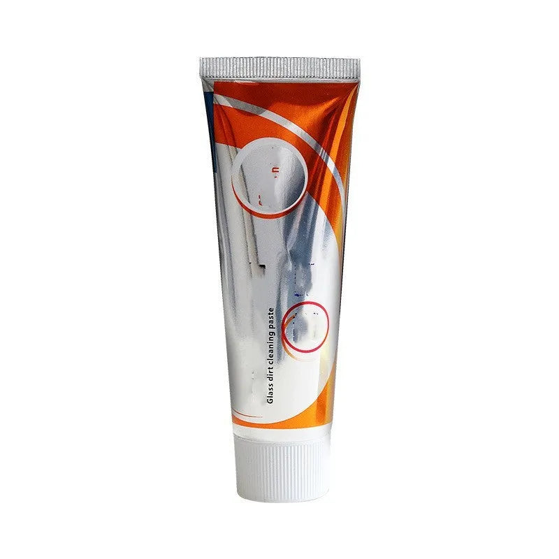 Car windscreen scavenging agent white paste in 65ml container for glass cleaning