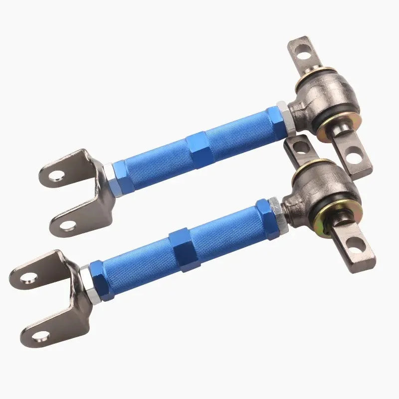 Blue aluminium alloy rear wheel recliner pull rod for Honda Civic EP3 suspension modification