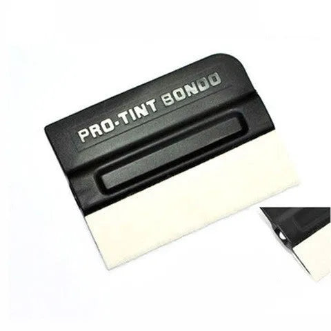 Car film scraper tool with ABS plastic handle for vinyl wrap application