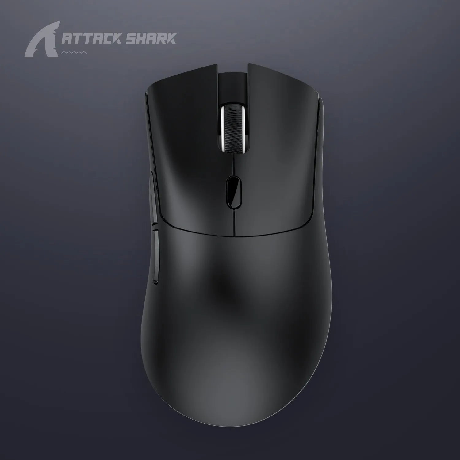 Attack Shark wireless three-mode gaming and office mouse in black, red, or white