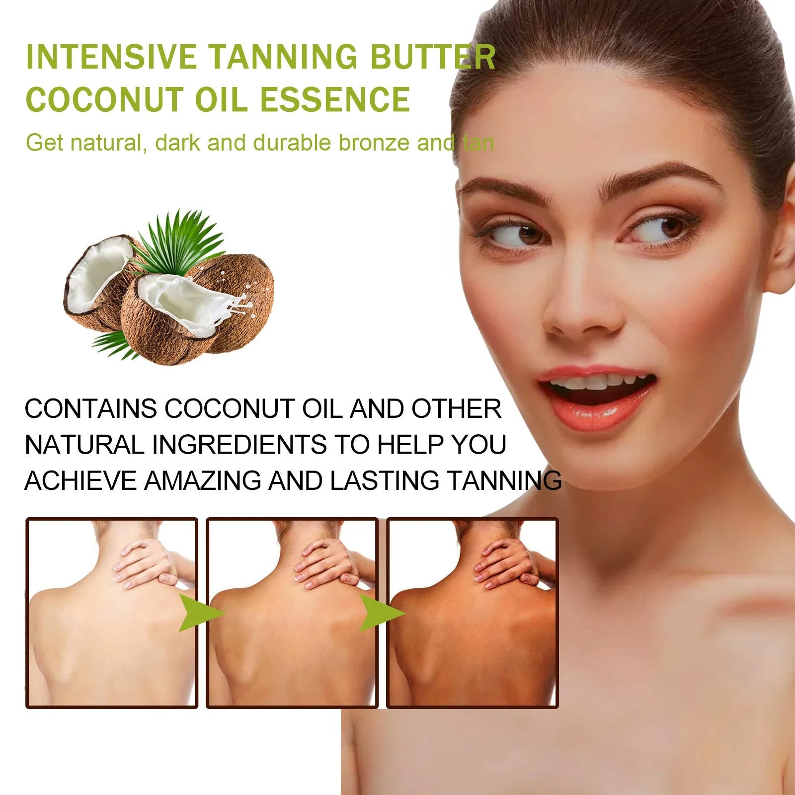 Coconut help black frost skin treatment cream 100g container with natural plant-based ingredients