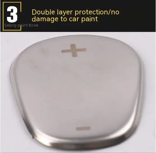 Stainless steel gear controller cover for Z Gear Head Patch Cruze measuring 88mm diameter