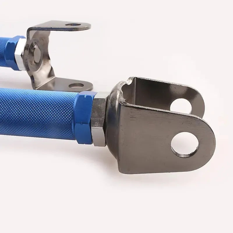 Blue aluminium alloy rear wheel recliner pull rod for Honda Civic EP3 suspension modification