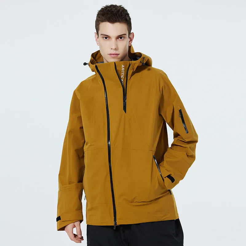 Unisex windproof waterproof ski suit for winter sports in multiple colour options