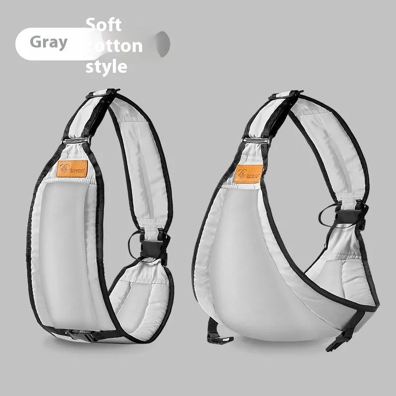 Adjustable baby carrier waist stool for infants up to 48 months with 25kg capacity