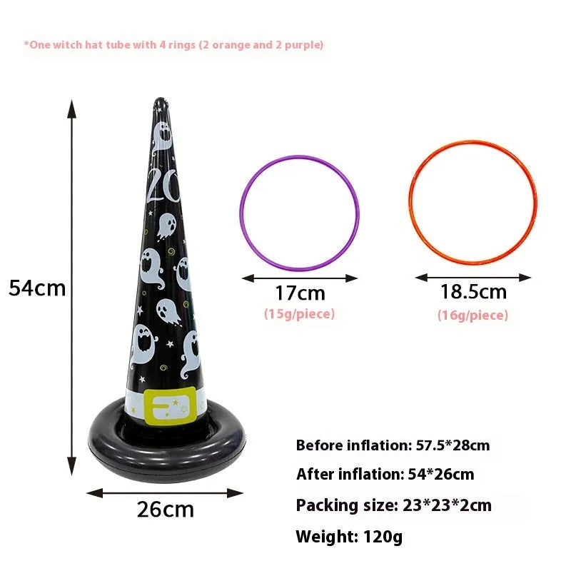 PVC inflatable throwing toy in character design options for teenagers