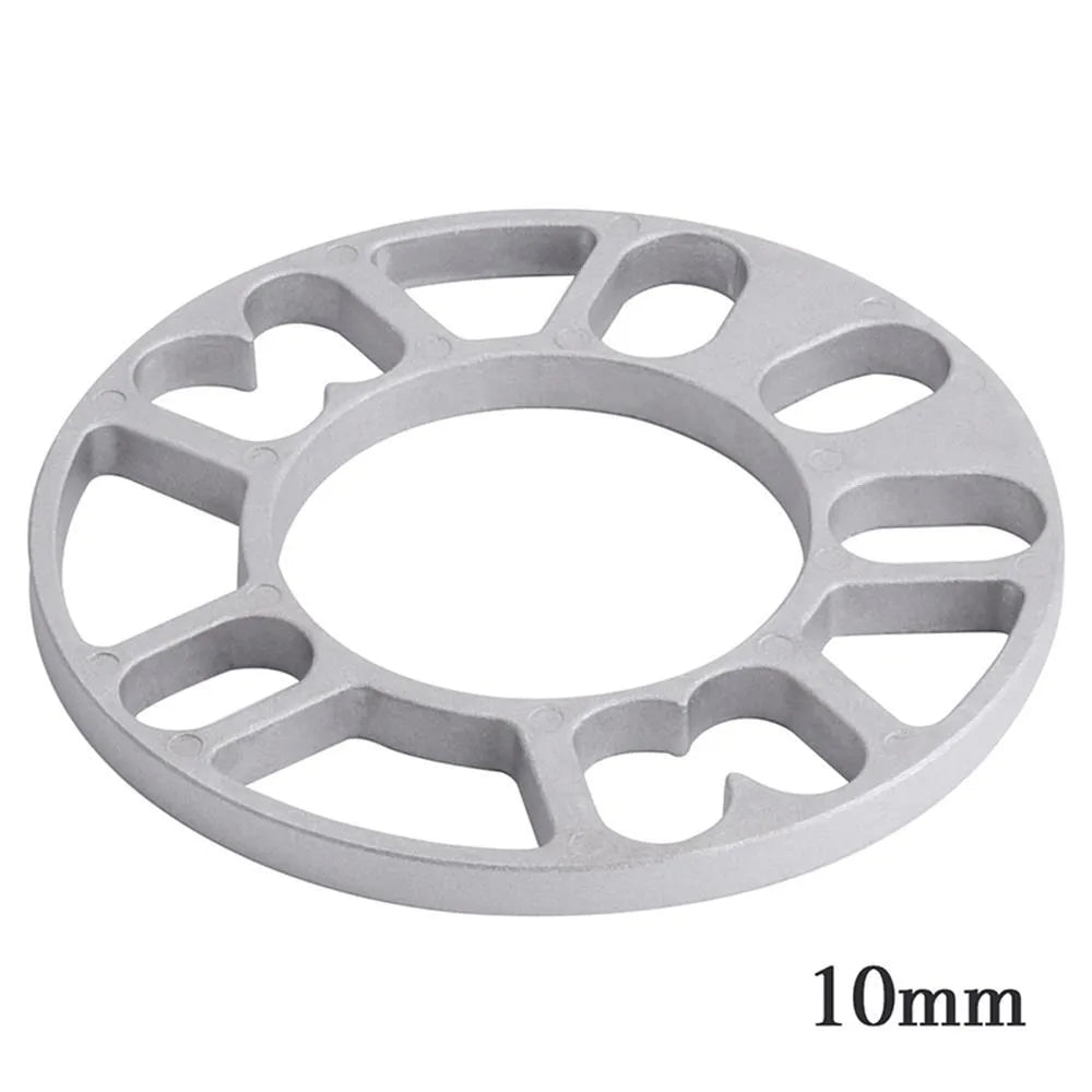 Automotive wheel hub widening gasket spacer for vehicle modification in multiple thickness options