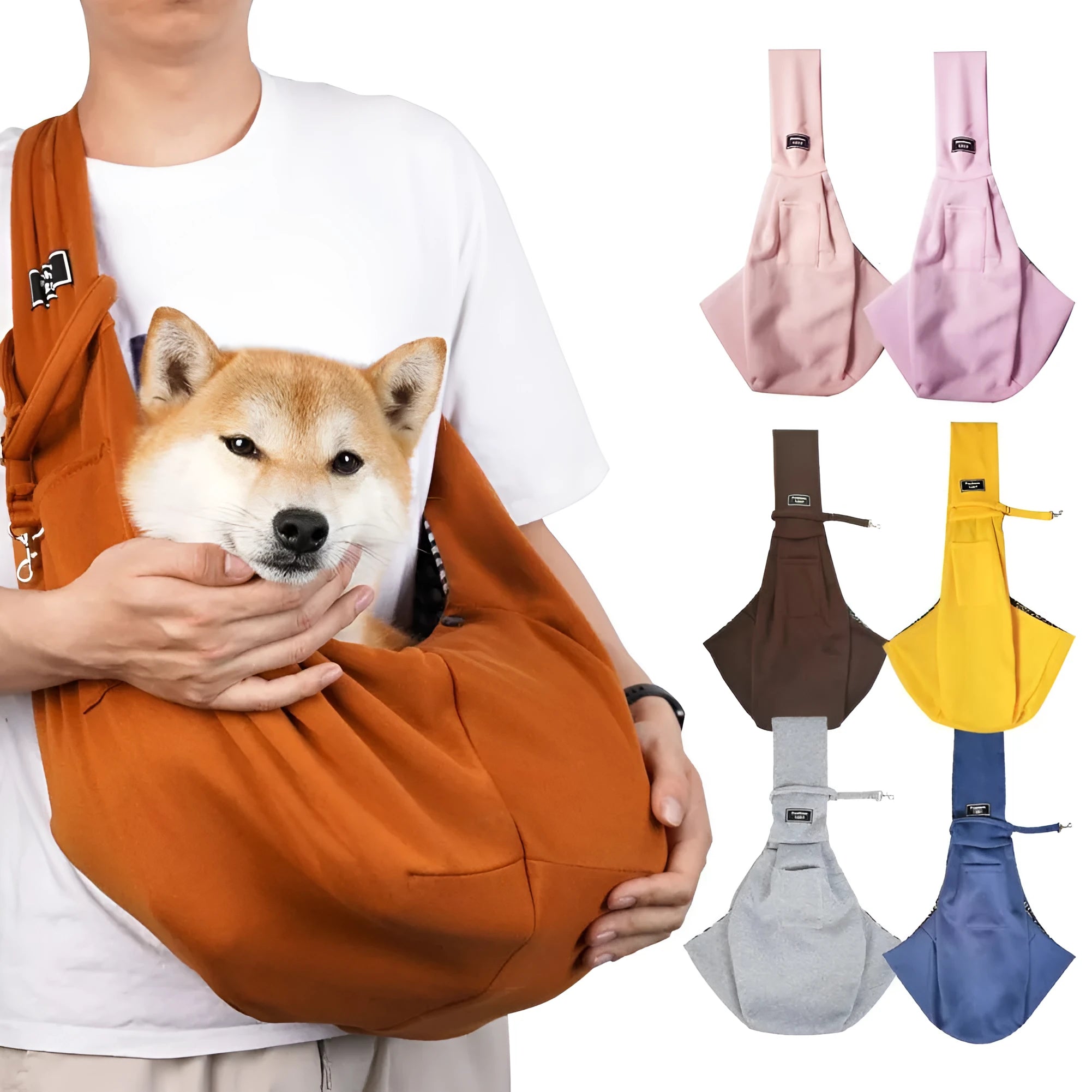Foldable cat messenger bag with breathable mesh fabric in multiple colour options