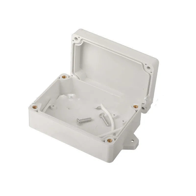 F4B-1 model ABS plastic waterproof instrument box with dimensions 100mm by 68mm by 40mm.