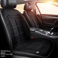 Auto heating car cushion with cotton filling in beige, black, or coffee colours for single or double car seats